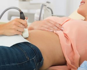 Gynekologie - Ultraschalluntersuchung in der Frauenarztpraxis